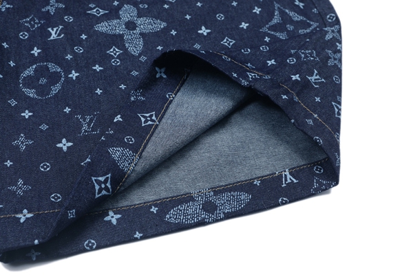 ブランドハーフパンツ素材ディテール